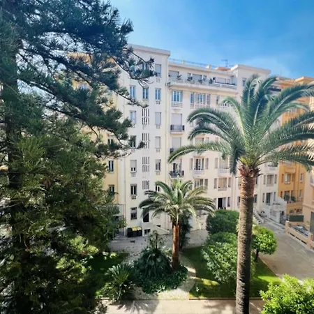 Lägenhet Luxueux 115m2, 3 Centre Avec Parking A 5 Min -climatisation Nice